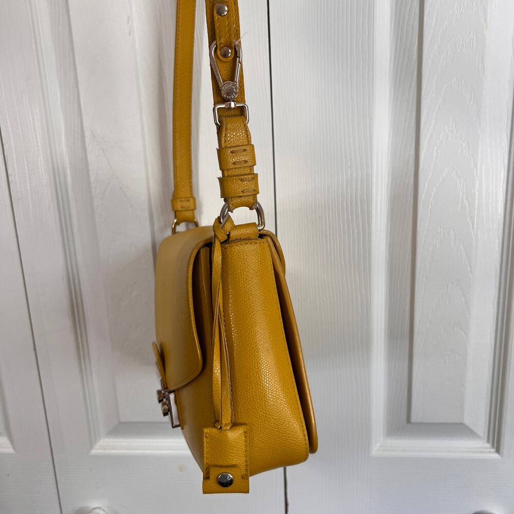 Furla Metropolis Yellow crossbody Bag Leather - Picture 3 of 16